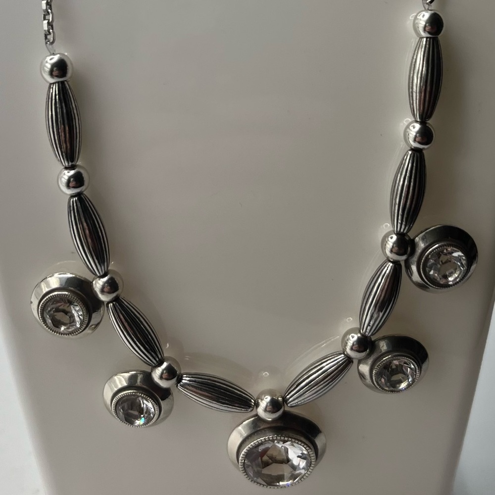 BRIGHTON Twinkle Crystal Necklace 16” to 18” - Reversible